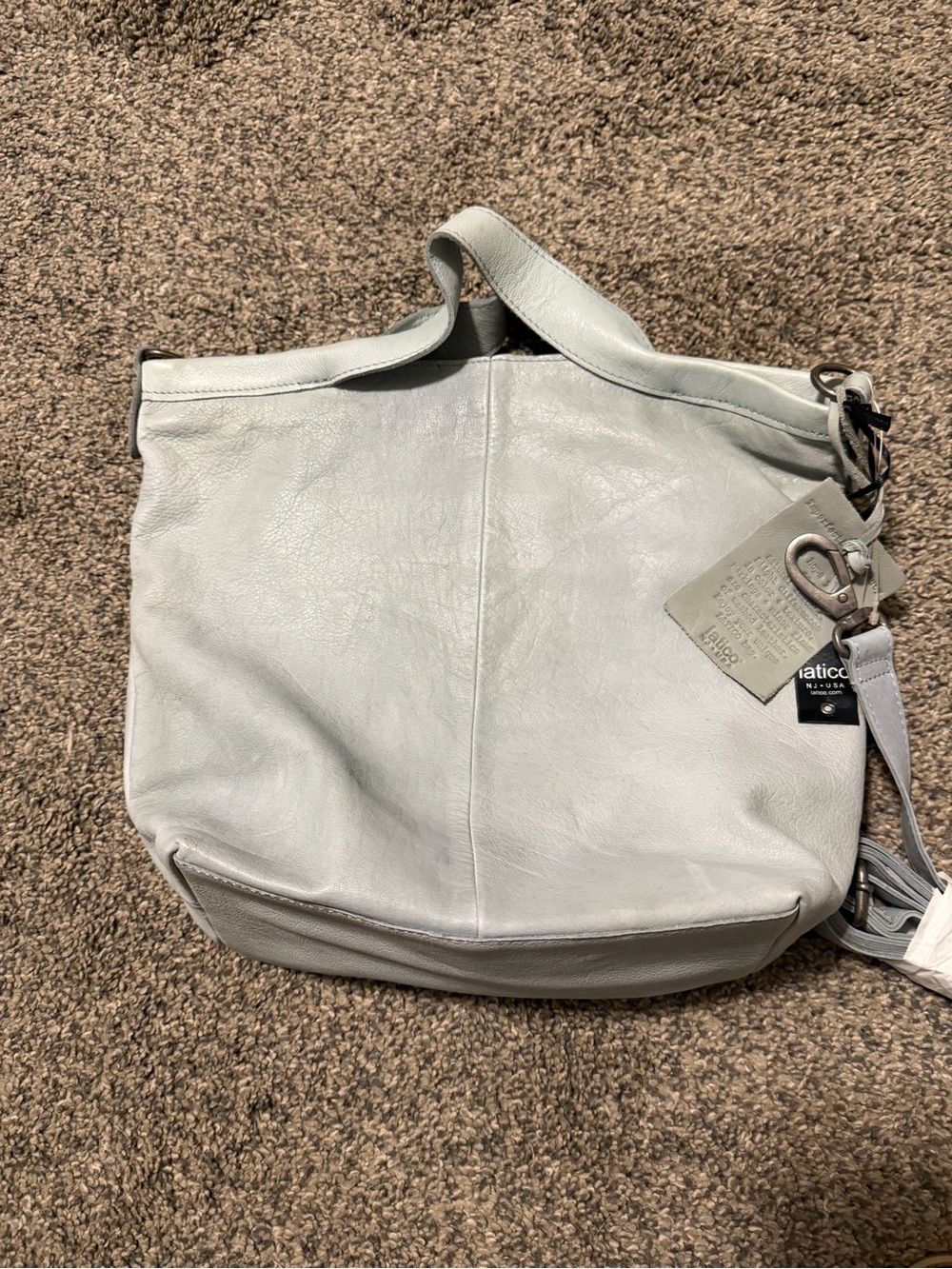 NEW Latico Bianca Leather Tote/Crossbody Bag - Picture 5 of 5